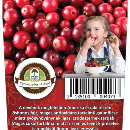 Oázis Amerikai tőzegáfonya - Vaccinium macrocarpon